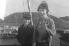 461: Calvin Kerrivan and Lorraine Kerrivan. (circa 1963) [courtesy of Lorraine Kerrivan]  - Calvin son of Leo Kerrivan &amp;amp; Sarah Norman; Lorraine daughter of James Kerrivan &amp;amp; Josephine Norman